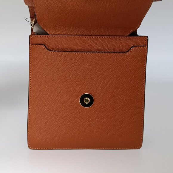 Mia Crossbody Rodeo Rust Leather Handbag Time's Arrow NWT - Picture 7 of 10